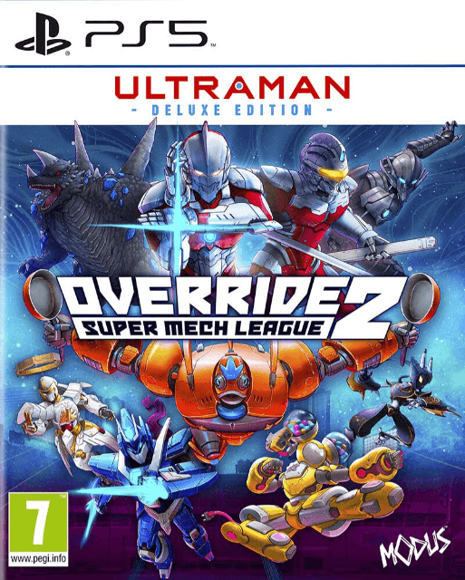 Override 2: Super Mech League [Ultraman Deluxe Edition] box art for Playstation 5